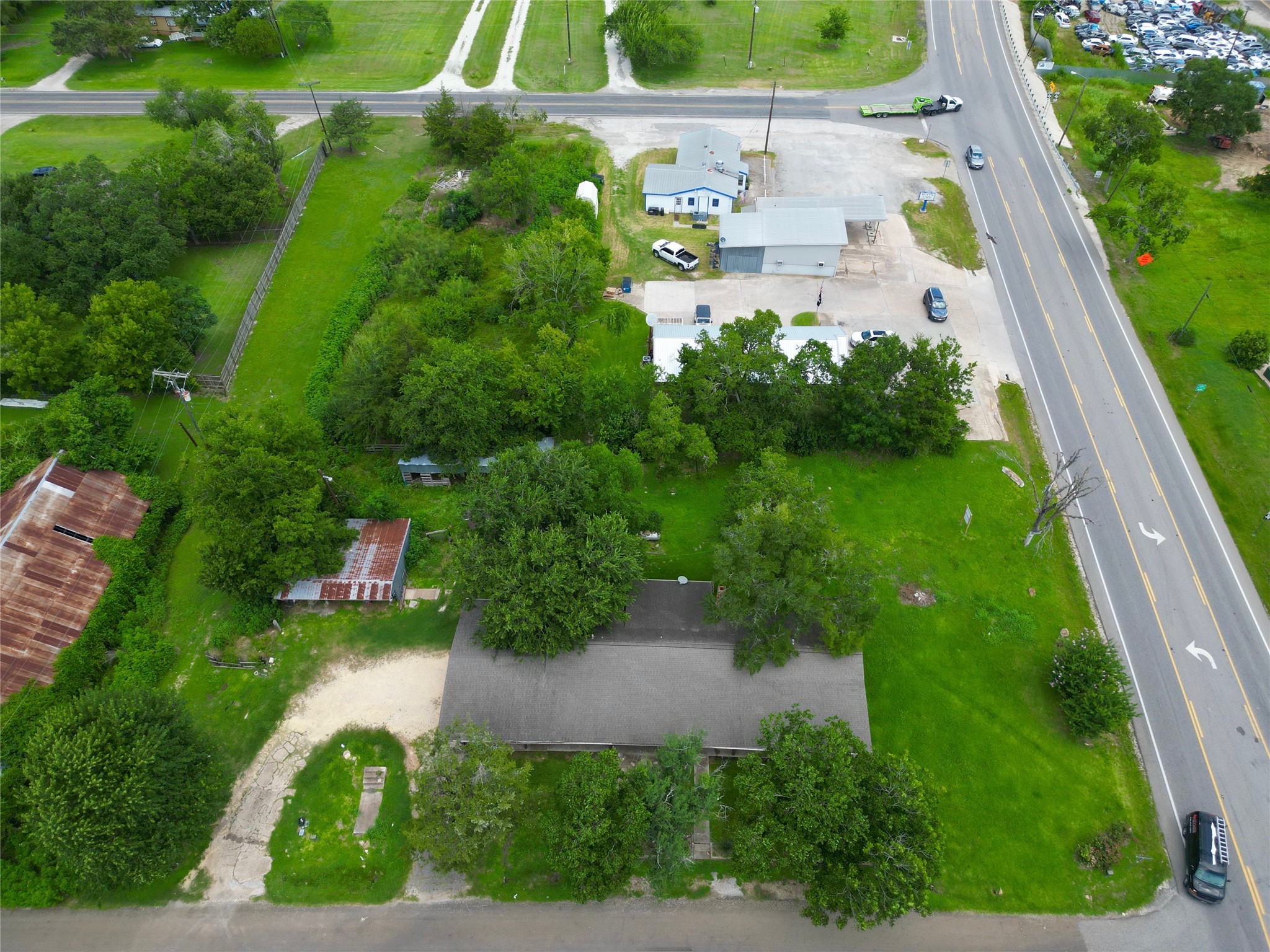 A Anderson, Texas neighborhood