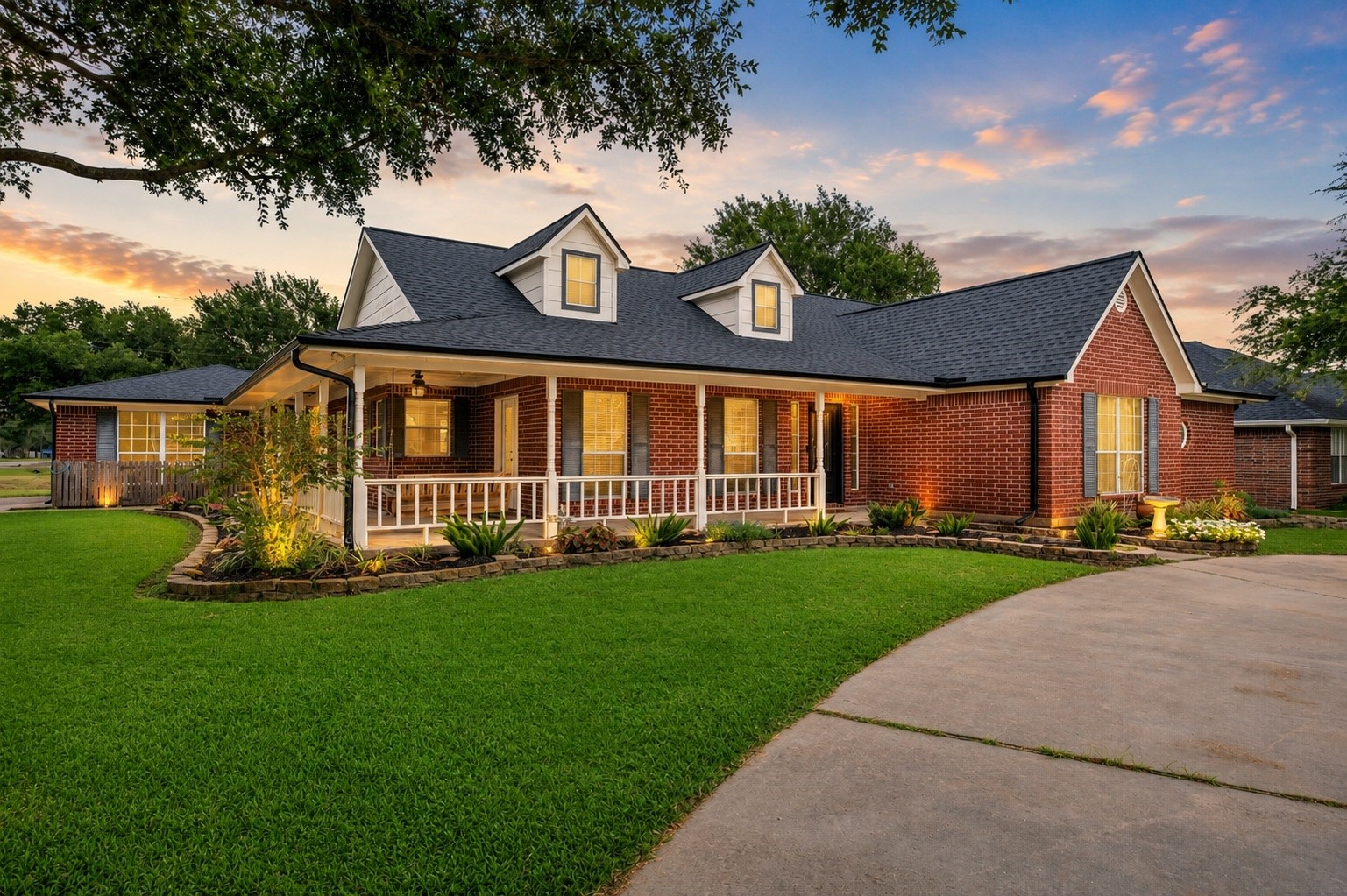 A home in Needville, Texas