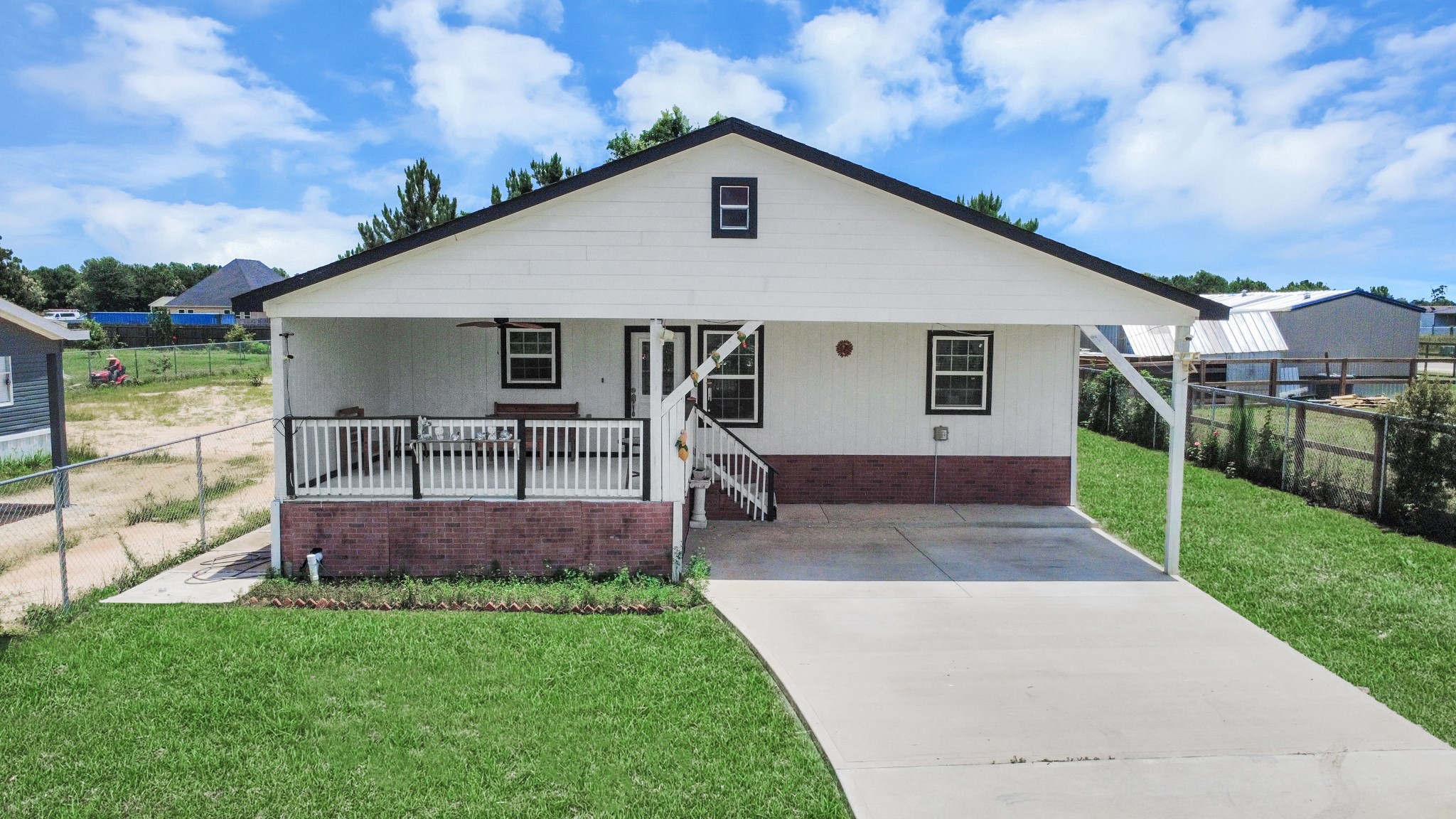 A Cleveland, Texas neighborhood