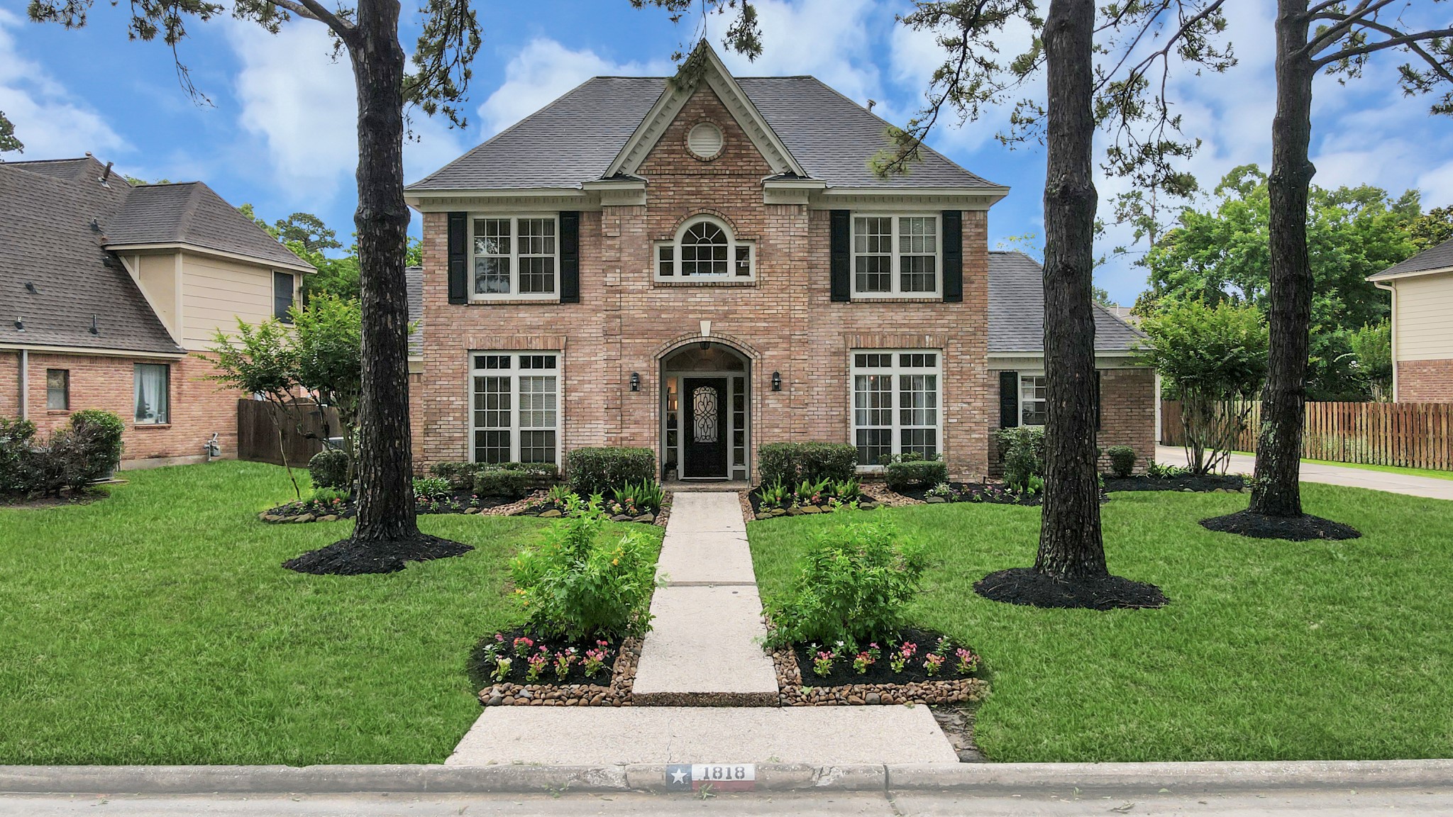 A Harris County, Texas neighborhood