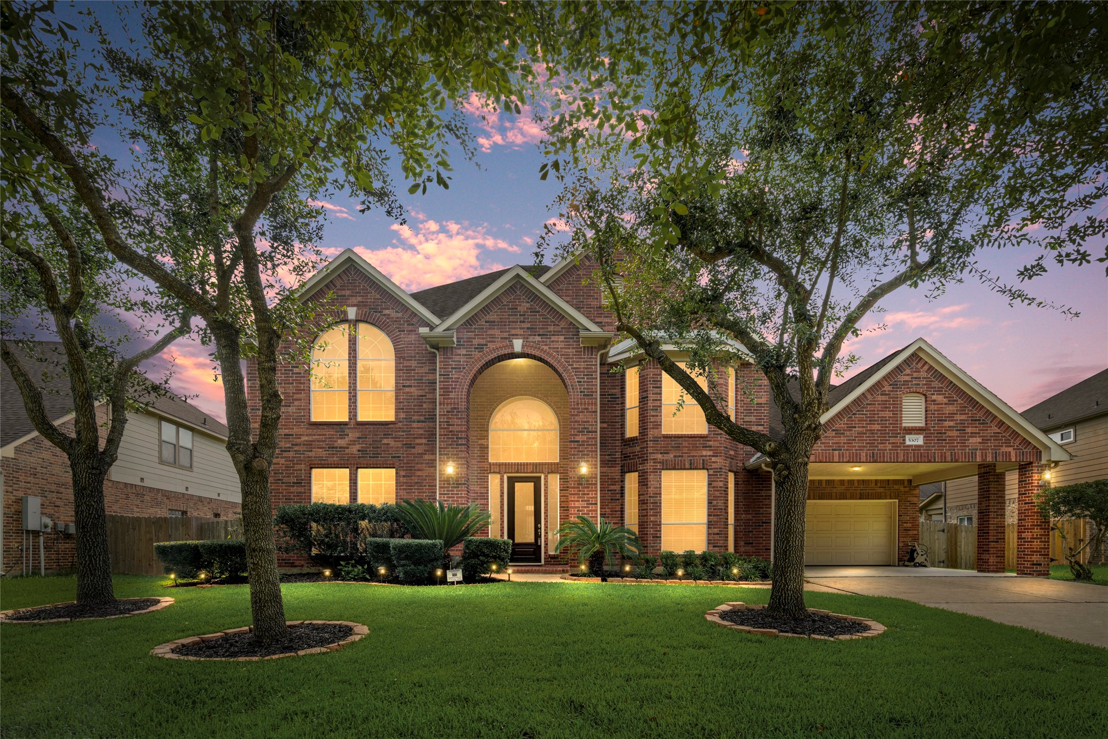 A home in Rosharon, Texas
