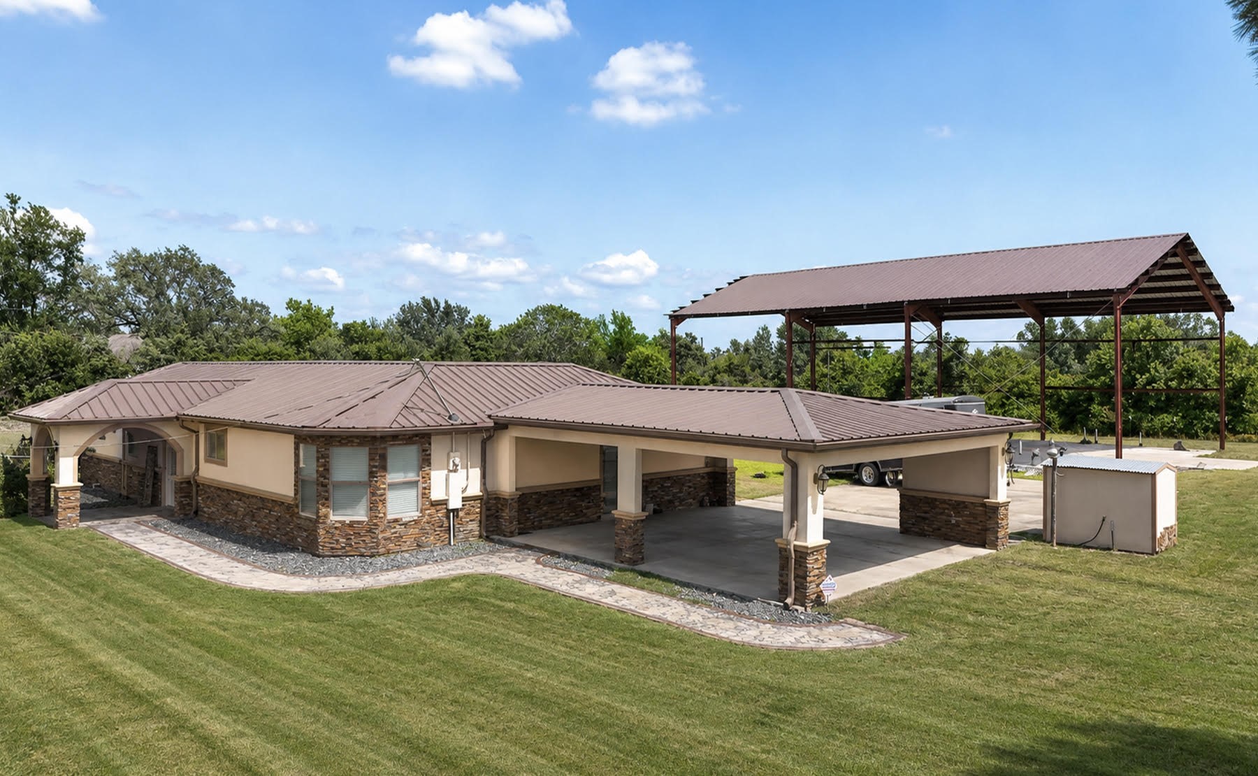 A home in Wallis, Texas