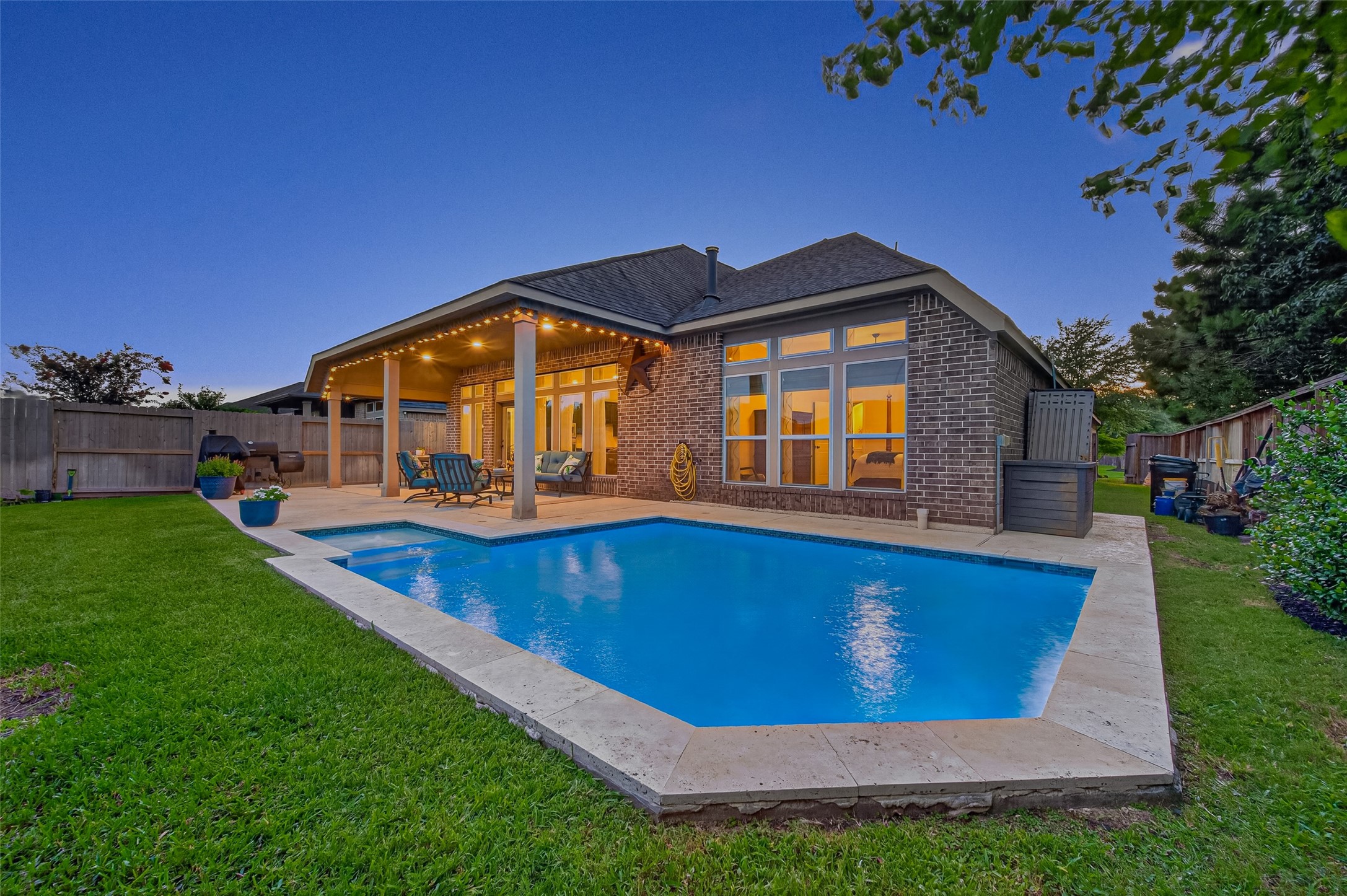 A Fulshear, Texas neighborhood