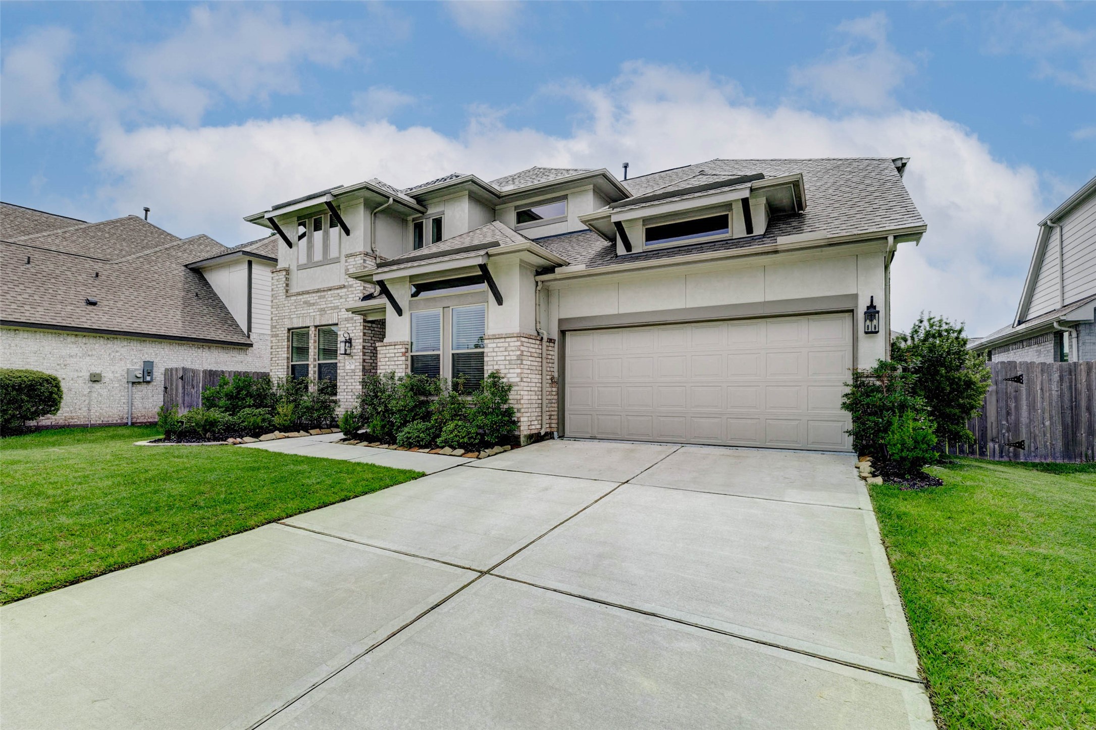 A Conroe, Texas neighborhood