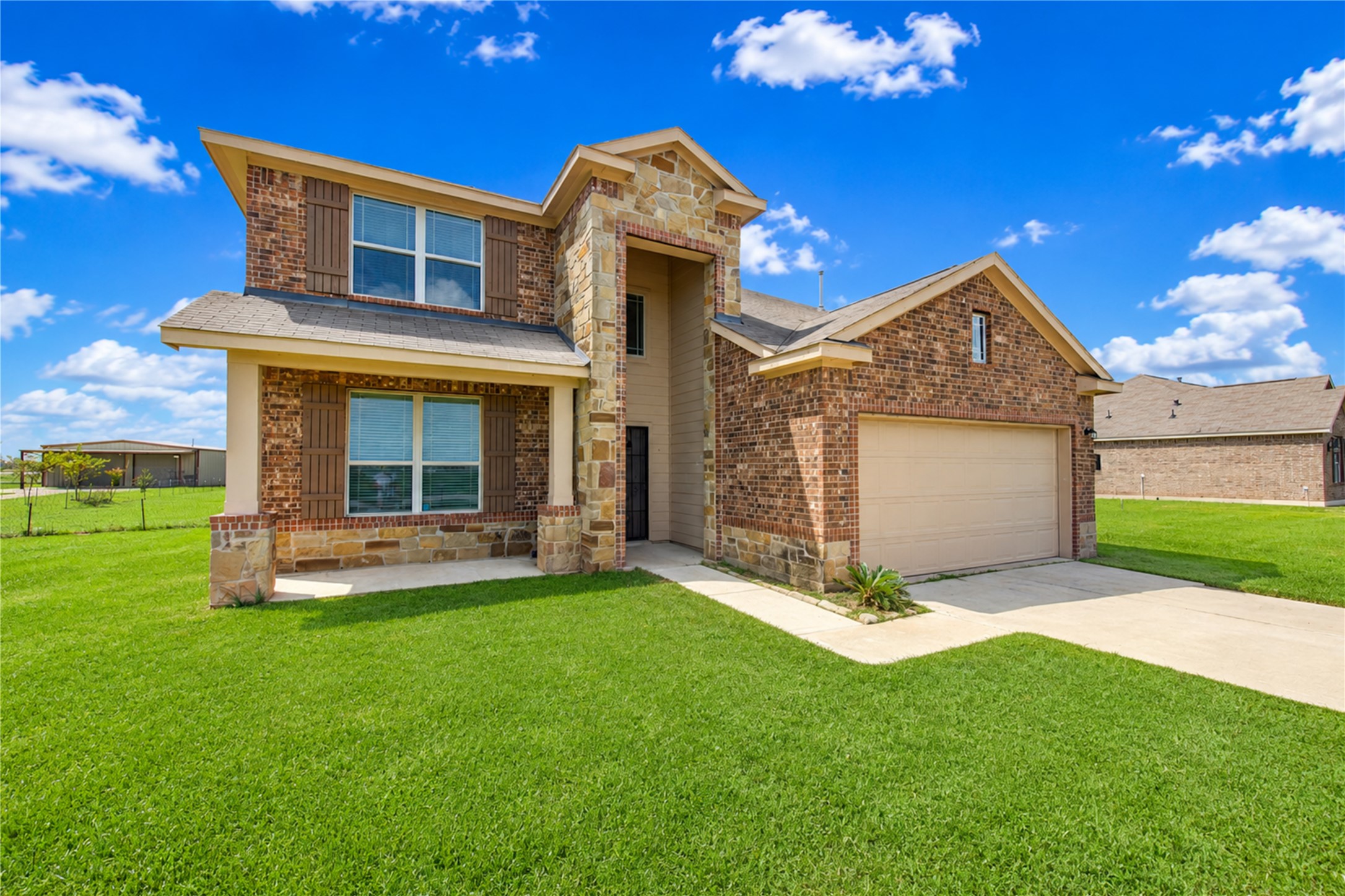 A Beasley, Texas neighborhood
