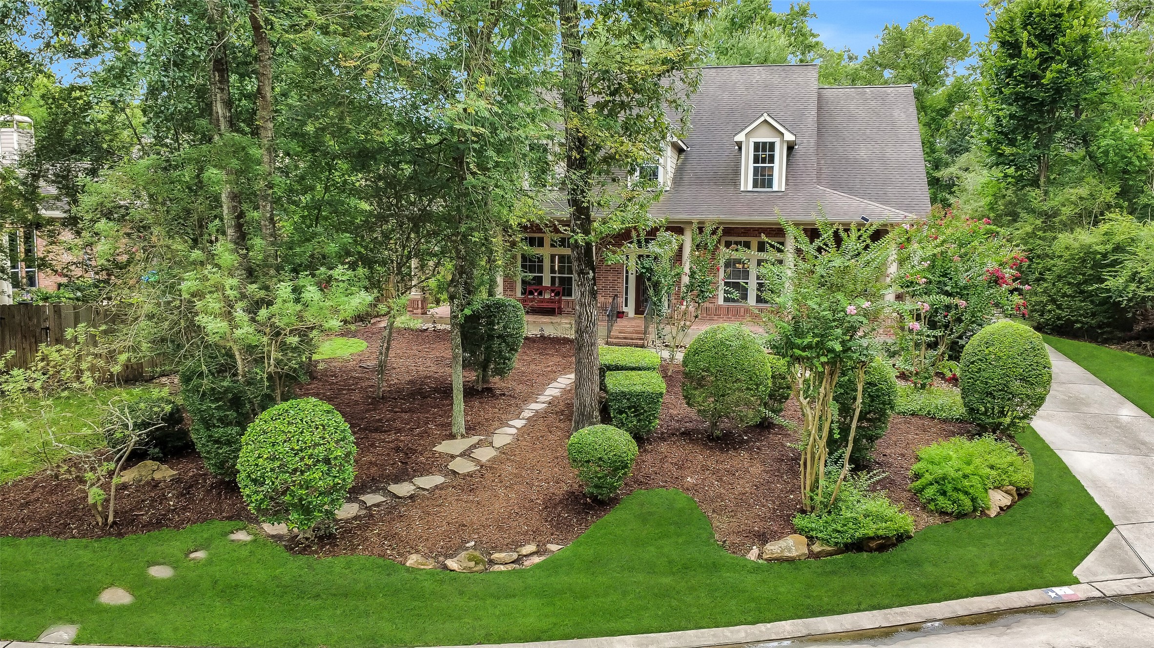 A The Woodlands, Texas neighborhood