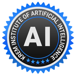 AI Certified Agent seal — KREM Institute of Artificial Intelligence